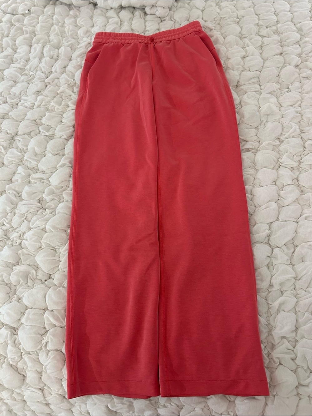 lululemon athletica Coral-Red Maxi Wide-Leg Skirt